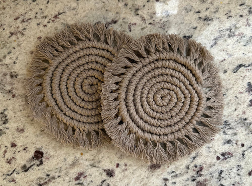 Macrame Coaster