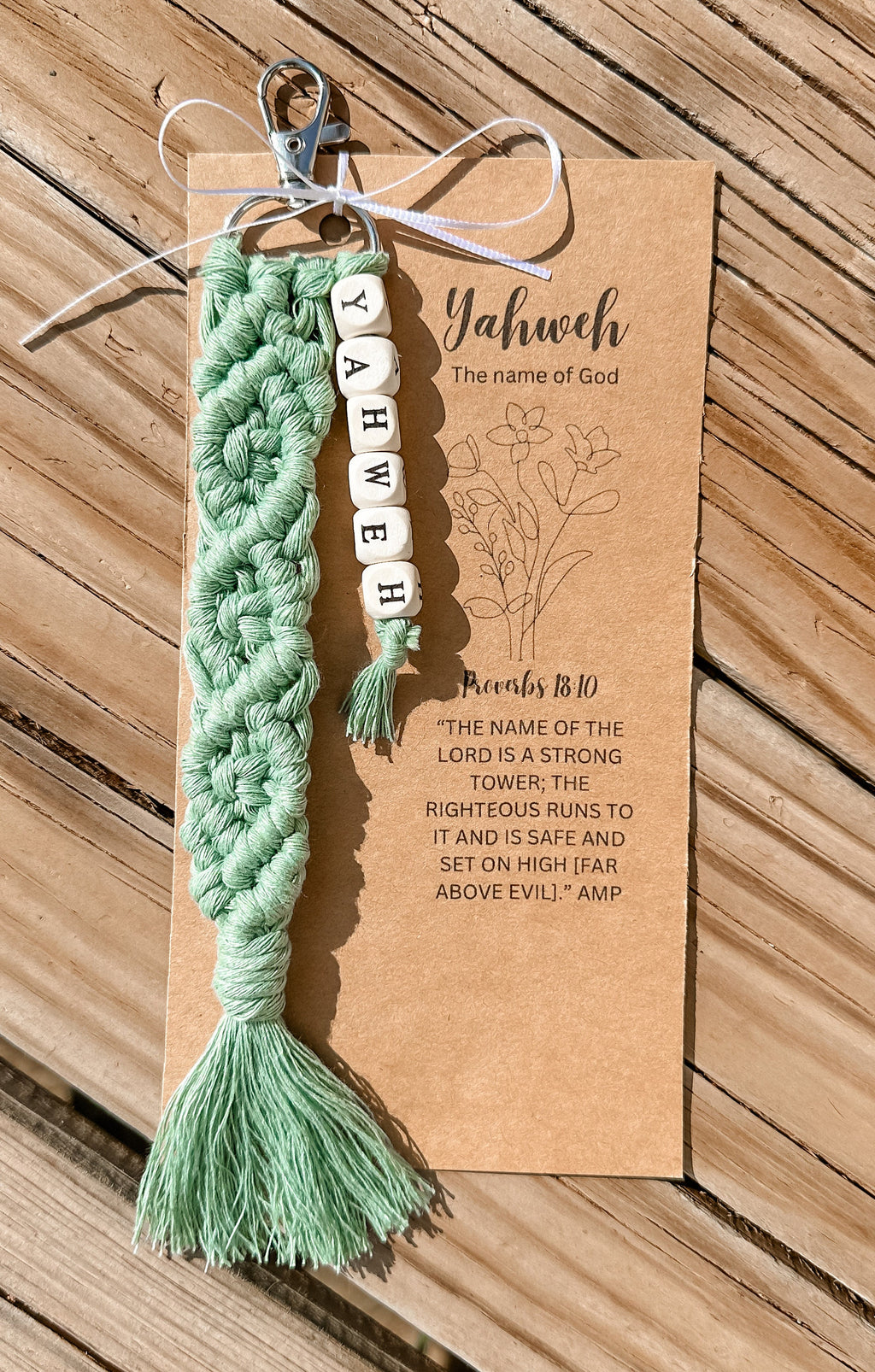 Macrame Key Chain